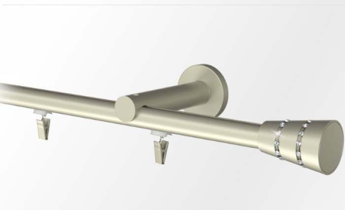 Karnisze szynowe aluminiowe Rapid